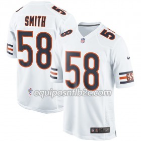 Camiseta Hombre NFL Chicago Bears Roquan Smith 58 Nike Blanco